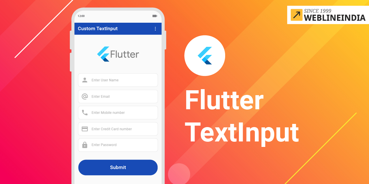 Flutter-TextInput