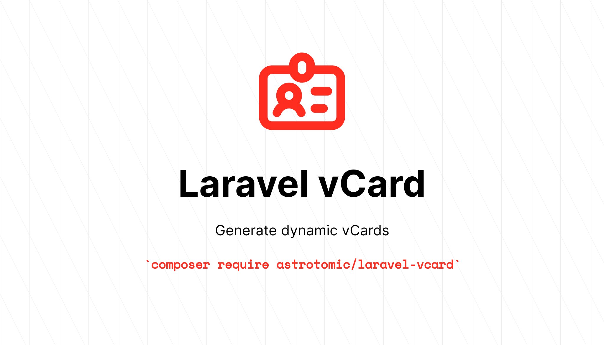 laravel-vcard