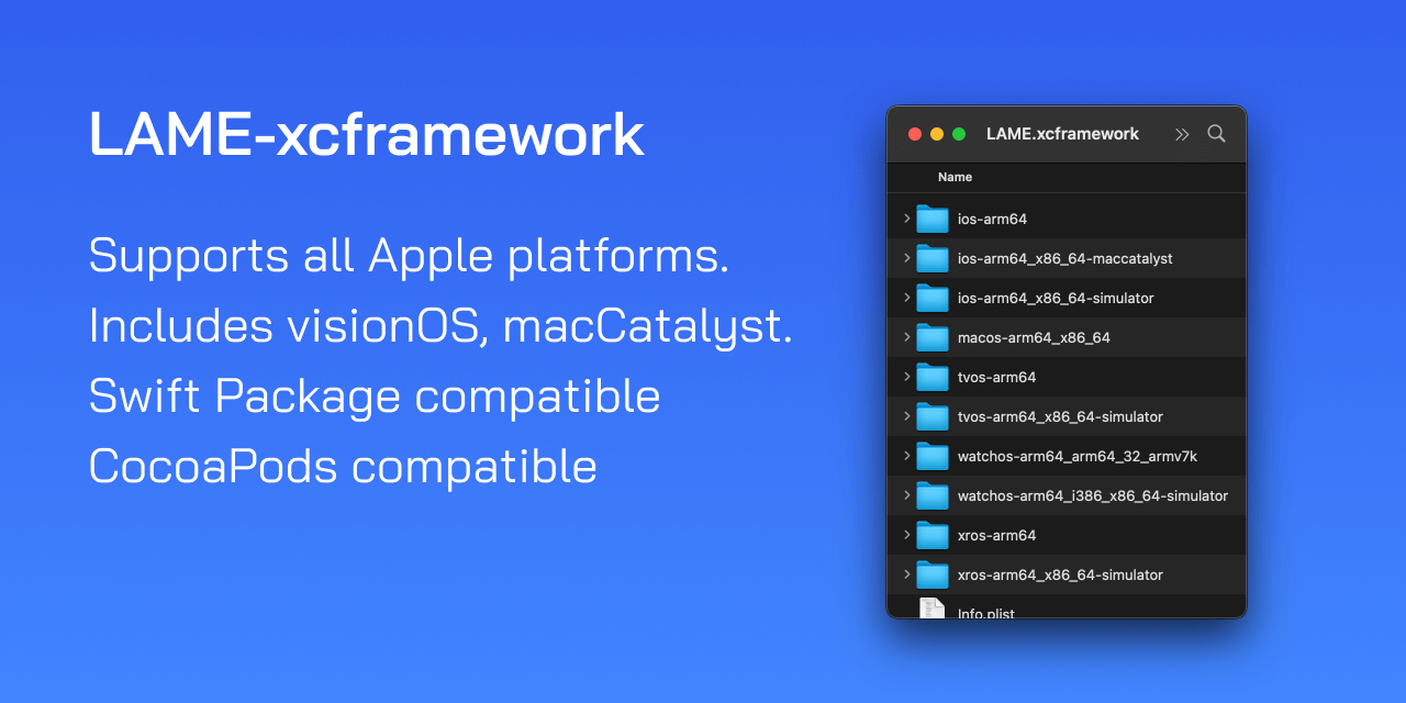 LAME-xcframework