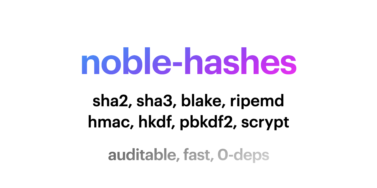 noble-hashes
