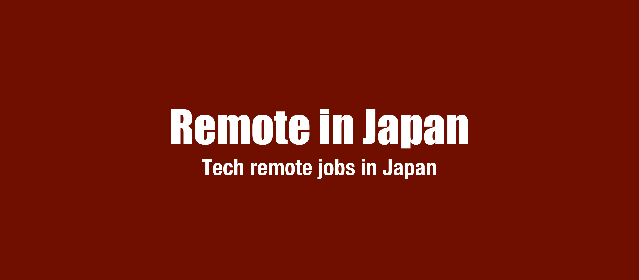 remote-in-japan