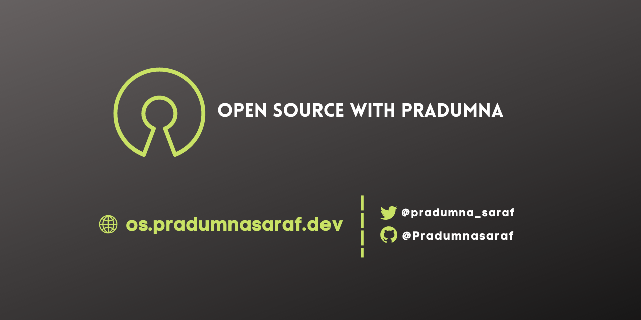 open-source-with-pradumna