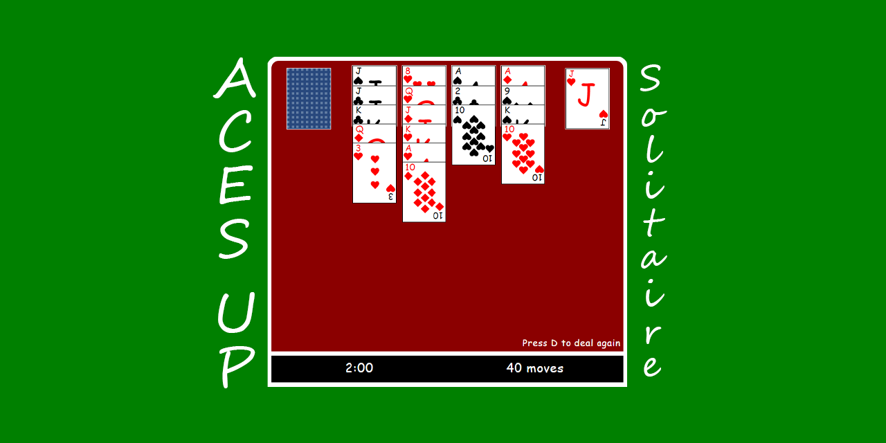 Javascript-Aces-Up-Solitaire