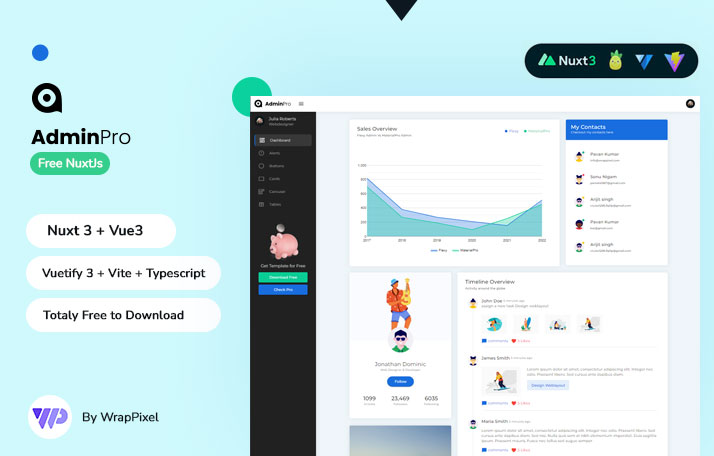adminpro-nuxtjs-free