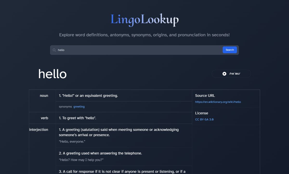 lingo-lookup