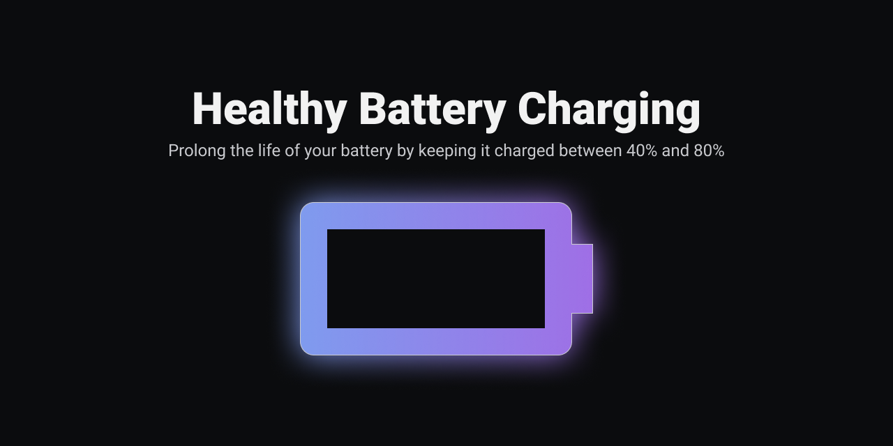 HealthyBatteryCharging