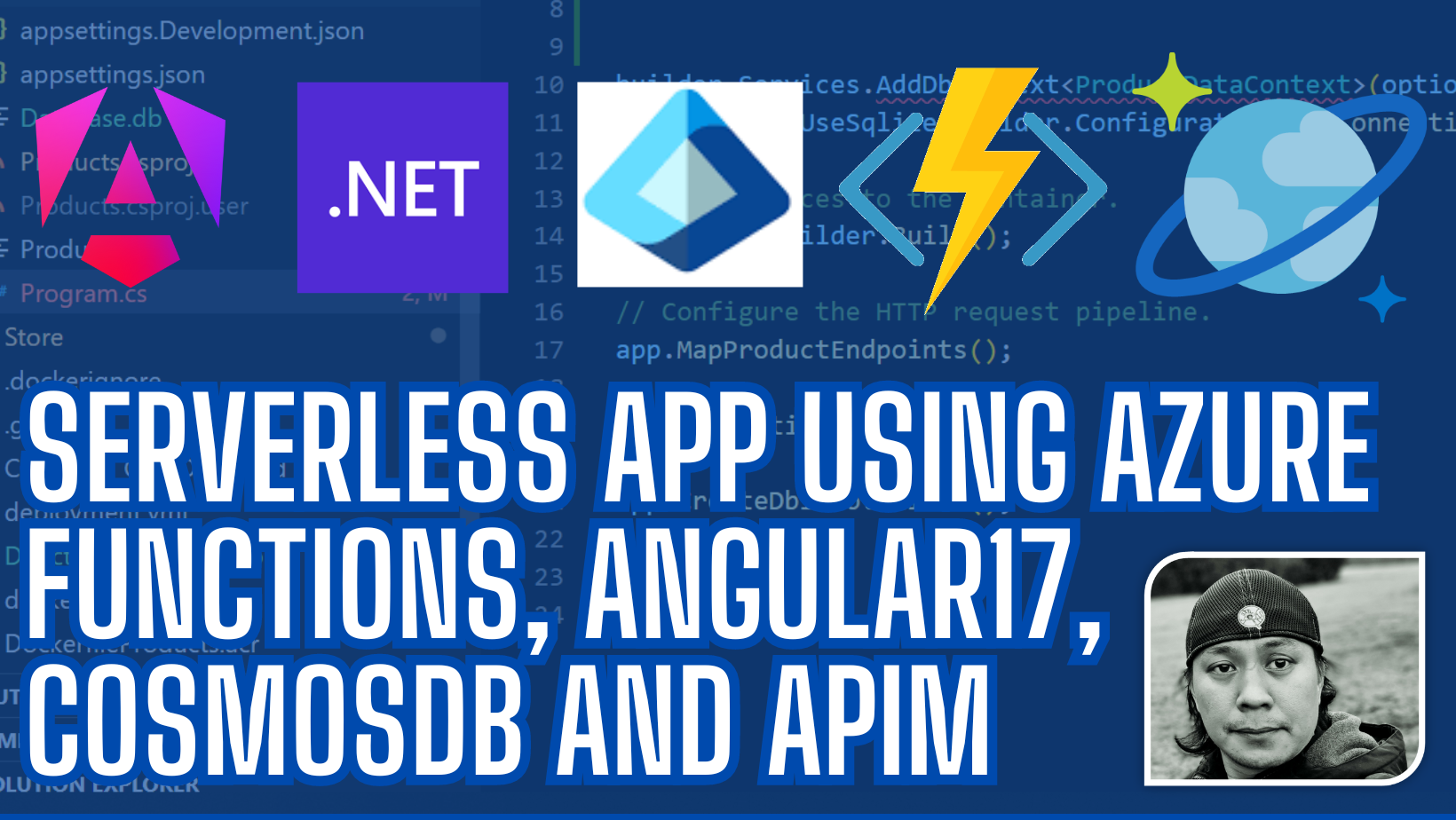 AzureServerlessApp-with-auth-for-dotnet-angular