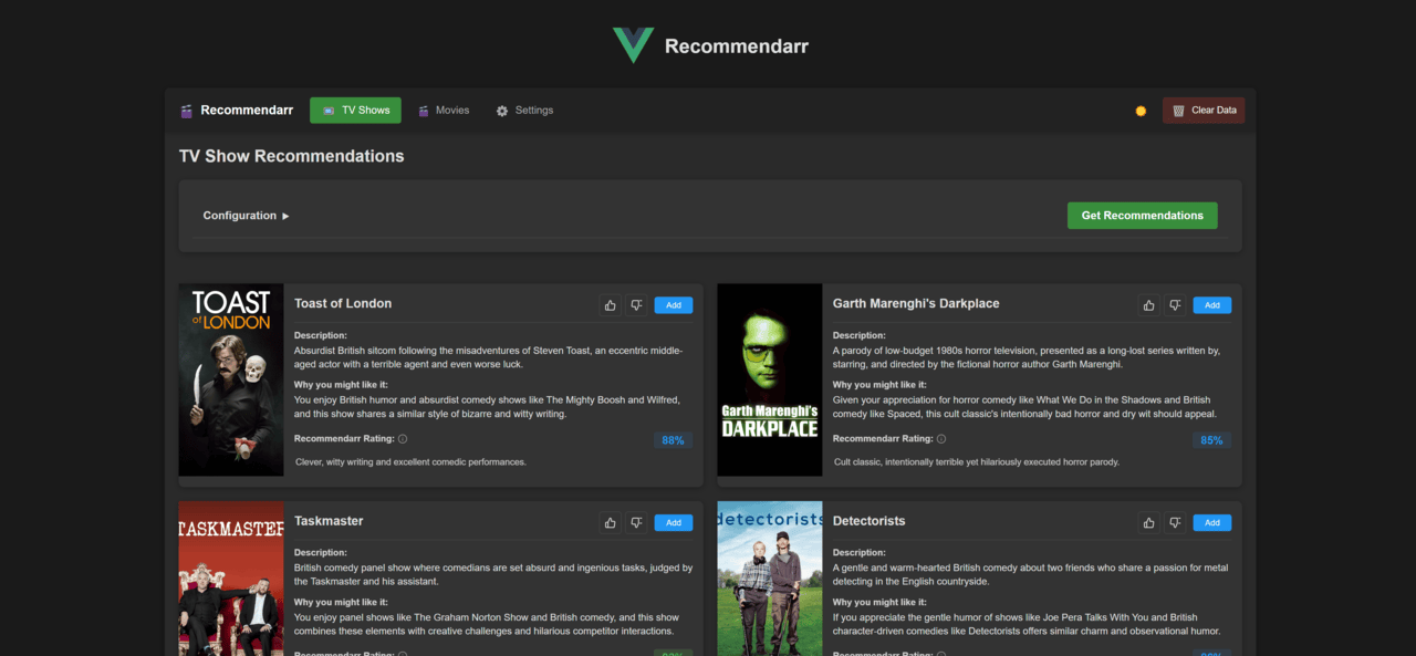 recommendarr
