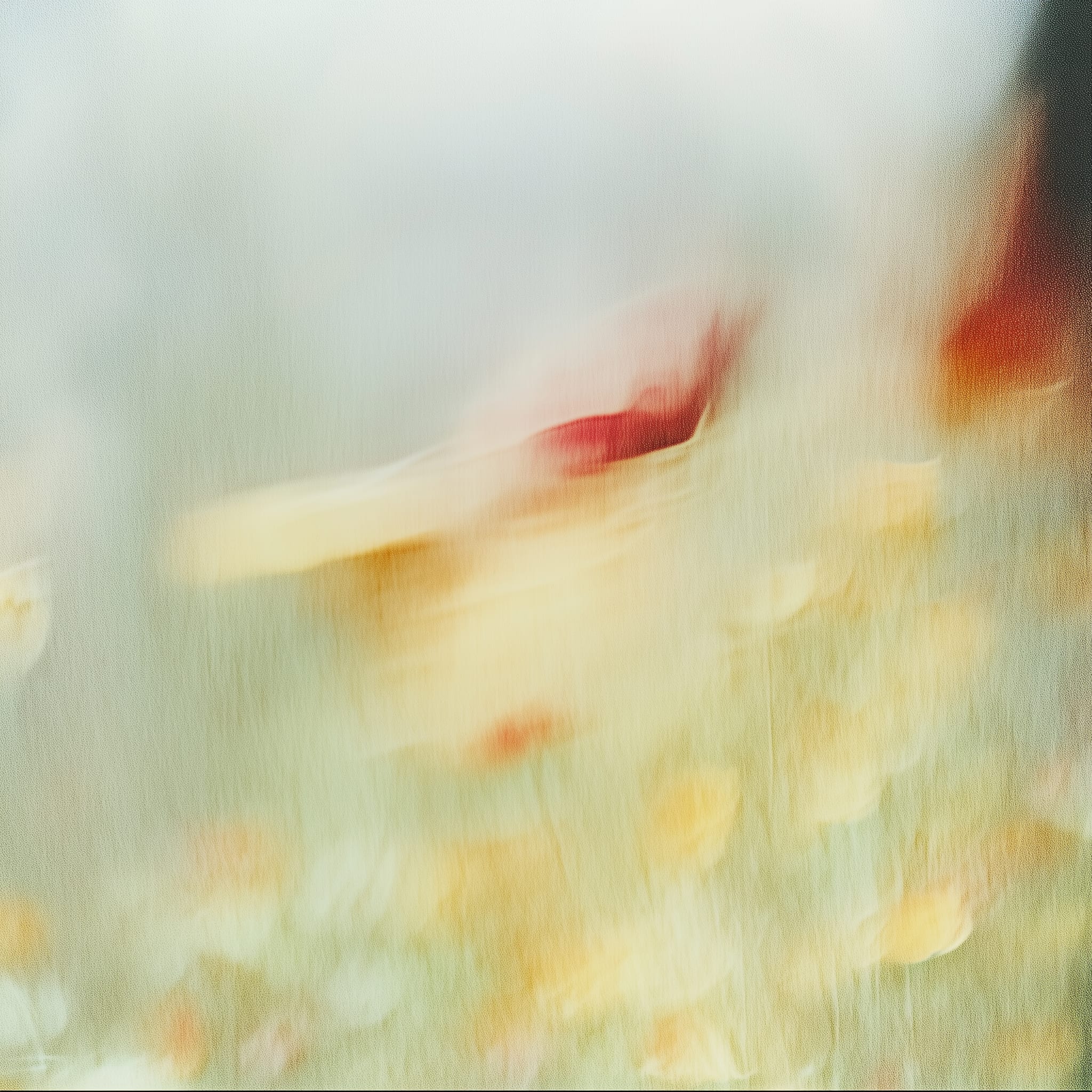 Yellow and tan blur texture