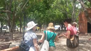 People working in Valledupar, Colombia