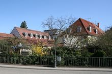 Blick von der Zeyherstraße auf Blaues Loch