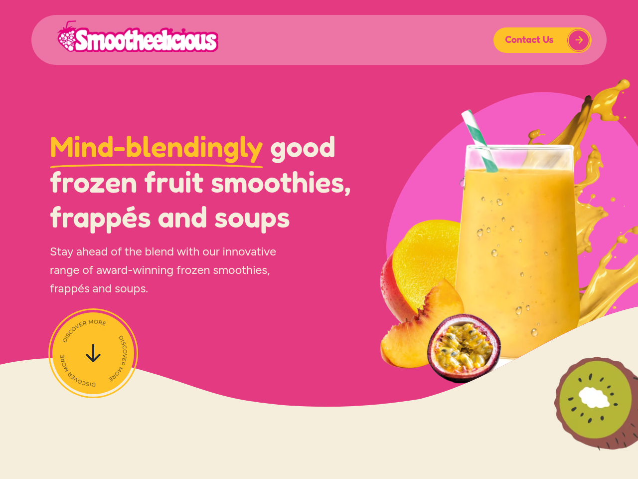 Screenshot of https://www.smootheelicious.com/