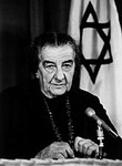 โกลดา แมร์ (Golda Meir) ได้รับการเลือกตั้งให้เป็นนายกรัฐมนตรีหญิงคนแรกของประเทศอิสราเอล