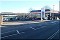 ST1796 : Esso filling station, Blackwood by Jaggery