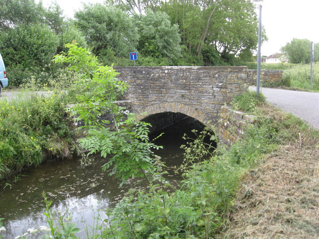 Bridge over the River Banwell at Waterloo Farm