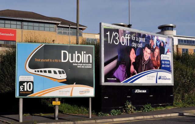 Railway posters, Belfast (3)