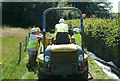 TQ0332 : Pipe laying at Oakhurst Farm (8) by Graham Horn