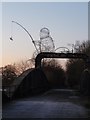 SE5946 : Fisherman on Naburn bridge by DS Pugh