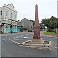 SM9005 : Belgian obelisk,  Milford Haven by Jaggery