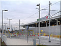 SJ8798 : Velopark Metrolink Station by David Dixon