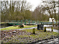 SJ5794 : Sankey Canal, Bradley (Bradlegh) Bridge by David Dixon