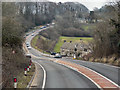 SO9413 : A417, The Golden Heart Inn at Nettleton by David Dixon