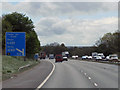 SJ8342 : Southbound M6 near Junction 15 by David Dixon