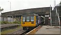 SJ8993 : Denton Flyer arriving at Reddish South by Gerald England