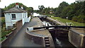 TQ0488 : Whitewater Lock, near Harefield by Malc McDonald