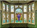 SJ8595 : Angel of Purity Window, Victoria Baths by David Dixon