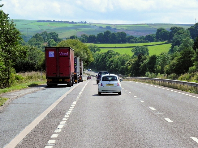 Layby on the A6 Chapel-Whaley Bridge Bypass