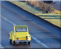 J3775 : Citroen 2CV, Sydenham bypass, Belfast (February 2015) by Albert Bridge