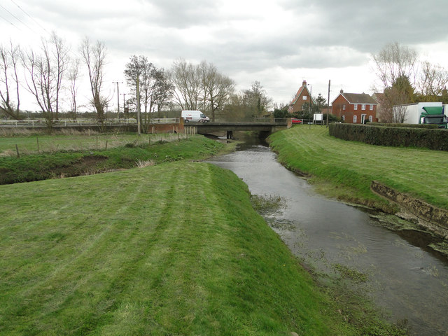 The old A12 bridge over the River Deben