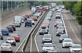 J3775 : Evening peak traffic, Sydenham bypass, Belfast (July 2015) by Albert Bridge