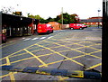 SJ5441 : Royal Mail vans in Whitchurch Delivery Office yard, Shropshire by Jaggery