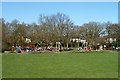 TQ2789 : Playground, Cherry Tree Wood recreation ground by Robin Webster