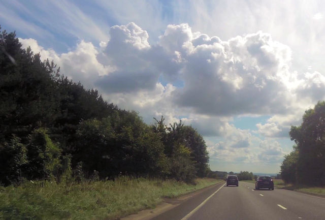 A417 just south of Duntisbourne Junction