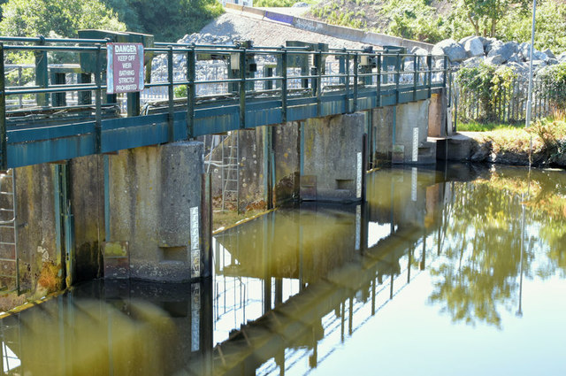 The Stranmillis weir, Belfast (June 2018)