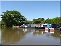 SP0271 : Boats in Alvechurch Marina, from the canal by Jeff Gogarty