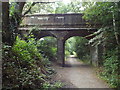 TQ4334 : Bridge over Forest Way, Forest Row by Malc McDonald