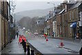 NT3336 : Resurfacing road works, Innerleithen (2) by Jim Barton