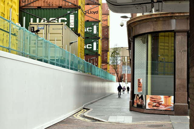 Primark (Bank Buildings) fire, Belfast - March 2019(4)