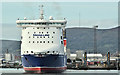 J3677 : The "Stena Forerunner" and VT2, Belfast harbour (September 2018) by Albert Bridge