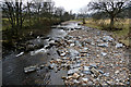 NY8838 : River Wear at East Blackdene by Andy Waddington