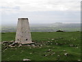 ST4055 : Trig point at Wavering Down near Axbridge by Malc McDonald