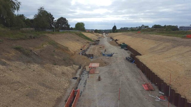 East West Railway: Site of the proposed new Winslow station