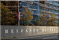 J3574 : Hoarding, Belfast by Rossographer