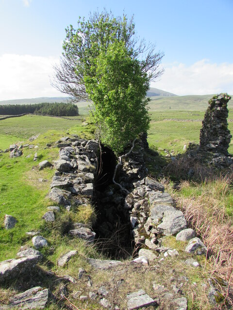 Water Wheelpit at Pibble Mine