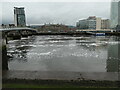 J3474 : Pollution on the Lagan, Belfast by Christine Johnstone