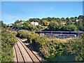 ST5770 : Portishead Railway looking East by S